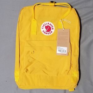 Fjallraven Kanken Backpack Yellow 16L Classic